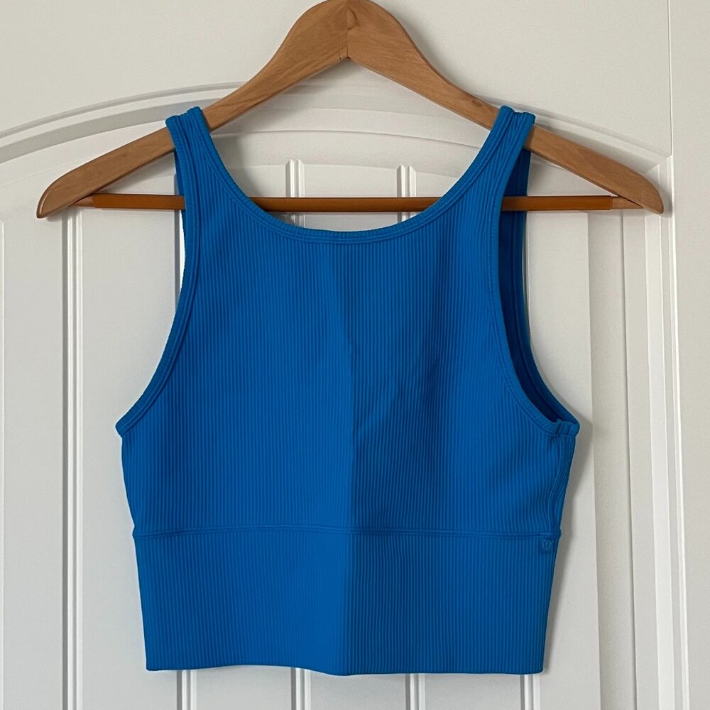Lululemon power pivot ribbed tank top